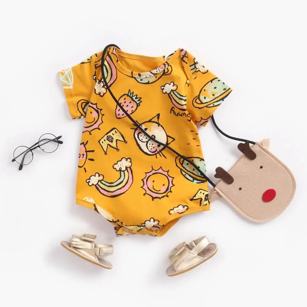 Bodysuits Summer Cotton Toddler