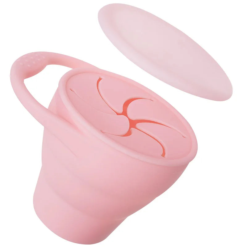 Portable Children Snacks Container With Lid