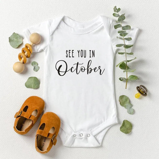 Baby Announcement Gift 100% Cotton