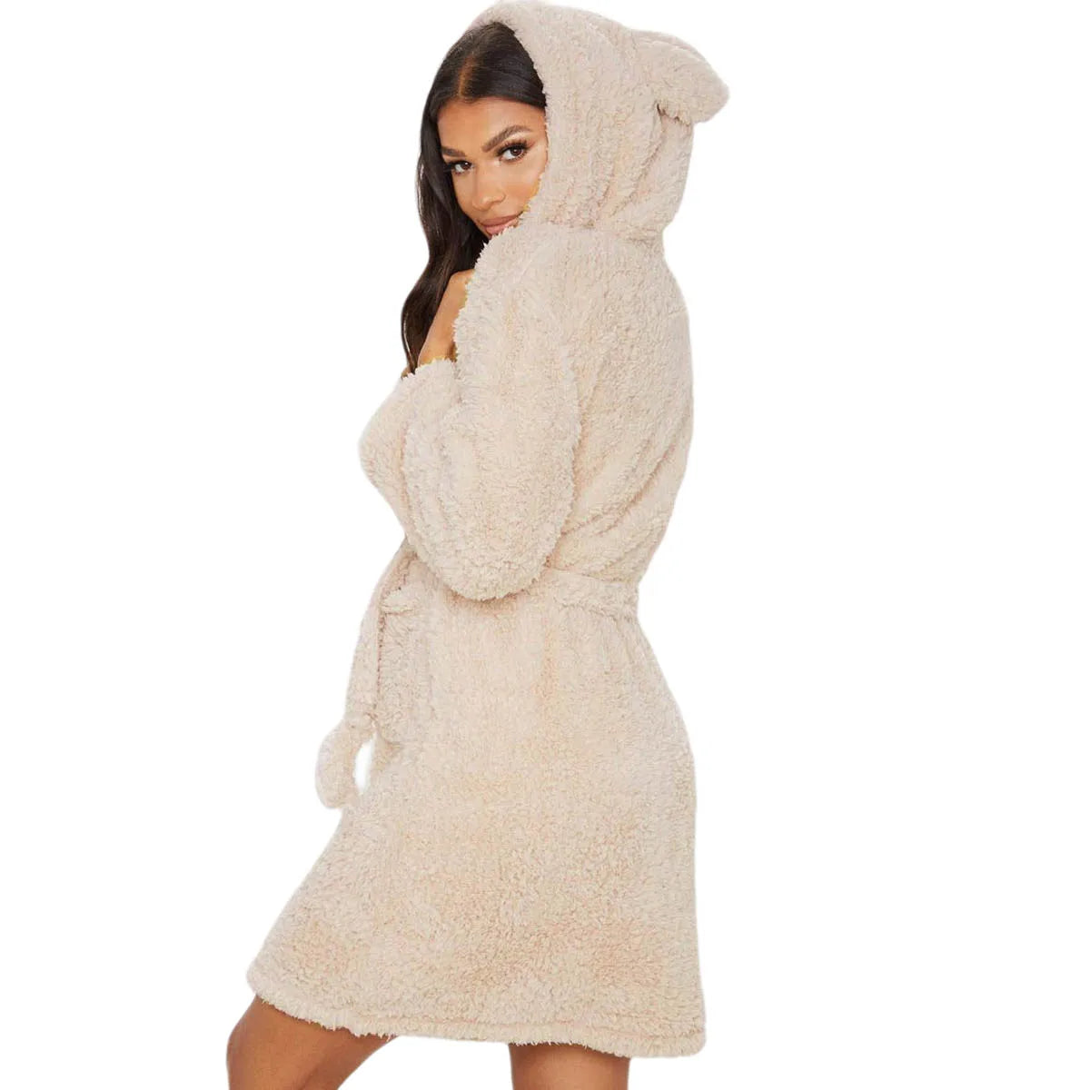 Casual Robe Ear Hooded