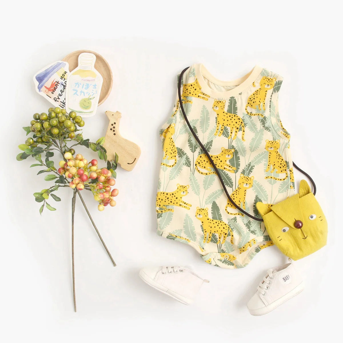 Summer Bodysuit Animal Casual