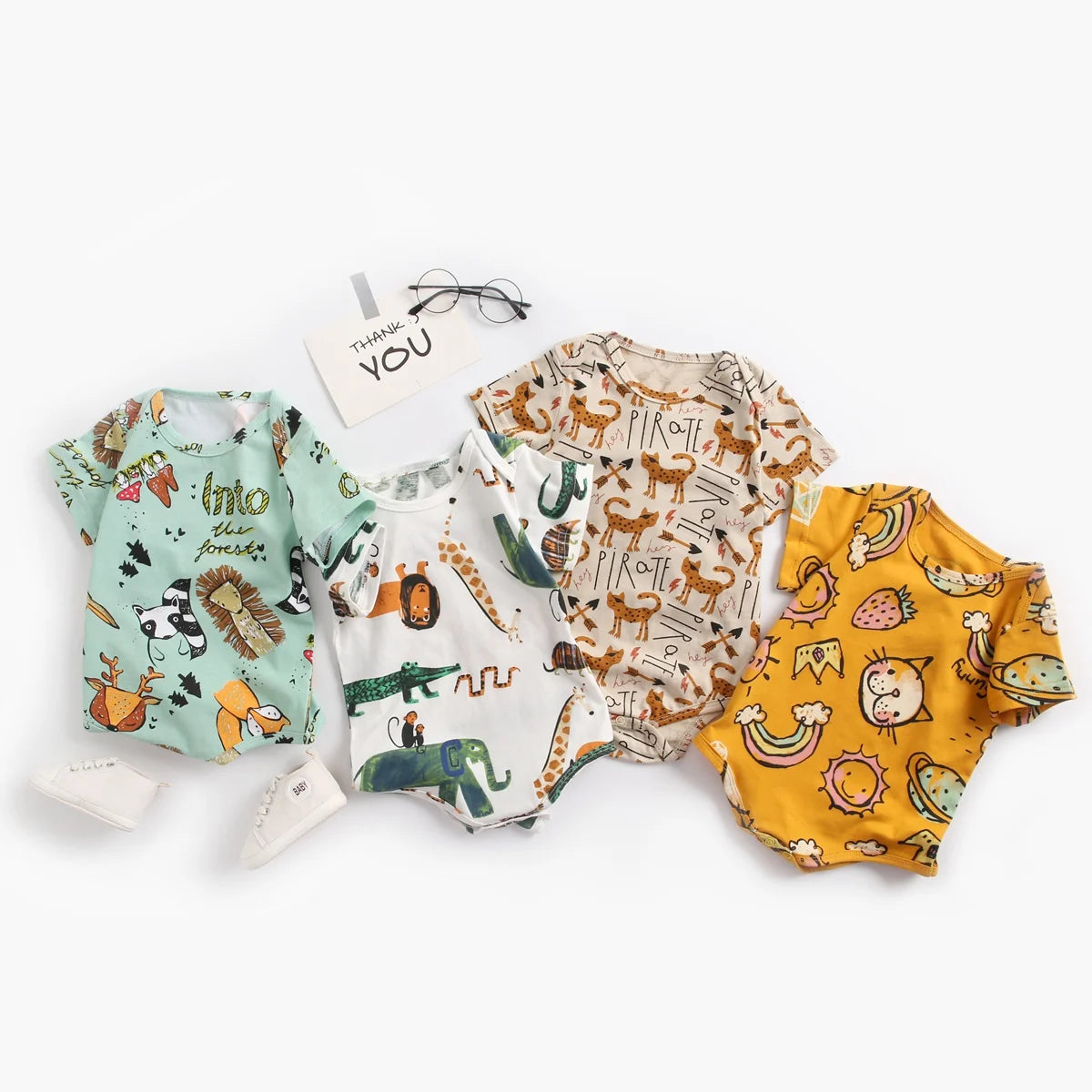 Bodysuits Summer Cotton Toddler