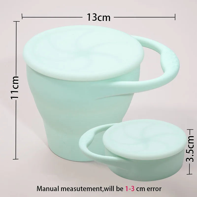 Portable Children Snacks Container With Lid