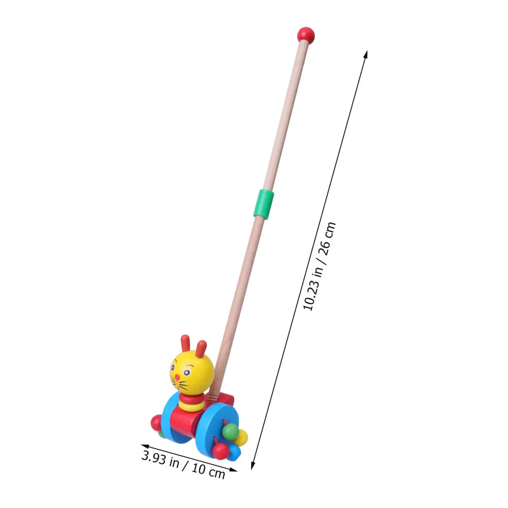 Wooden Baby Walker Boys Children’s Boys Baby Boy Toys Baby S Walker Woodenpush Trolley For Pull Walkers Kids Pushing Months 12
