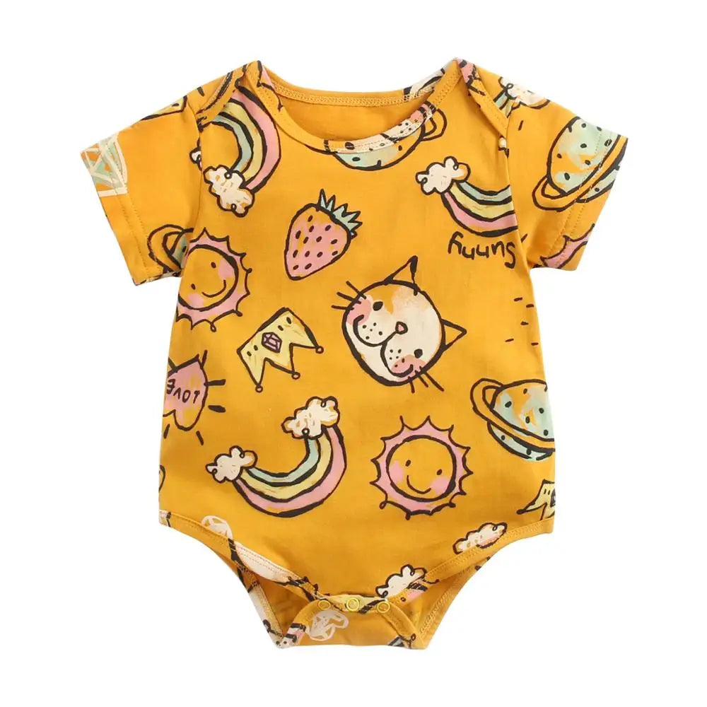 Bodysuits Summer Cotton Toddler