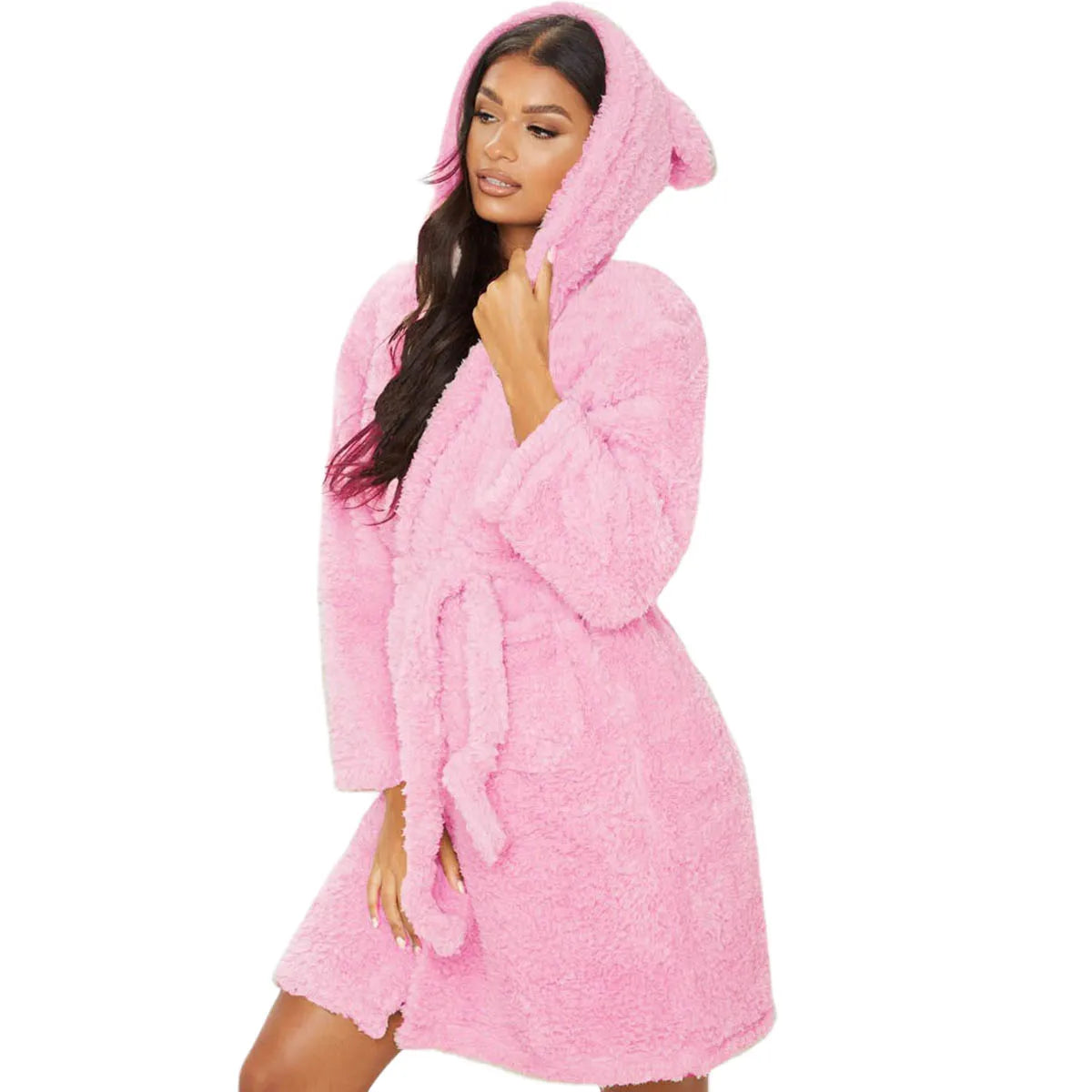 Casual Robe Ear Hooded