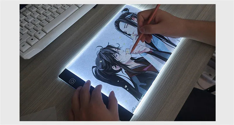 A4 Level Dimmable Led Drawing Copy Pad Board