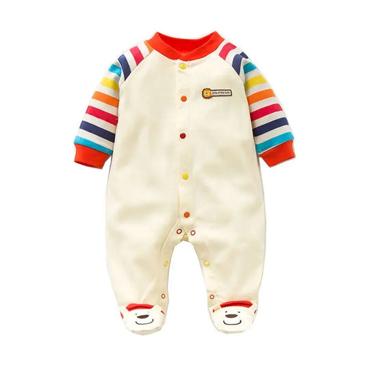 Baby Romper 100% Cotton Newborn Baby Long Sleeve