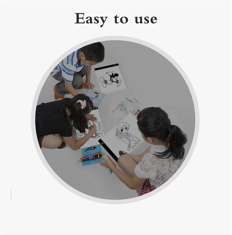 A4 Level Dimmable Led Drawing Copy Pad Board