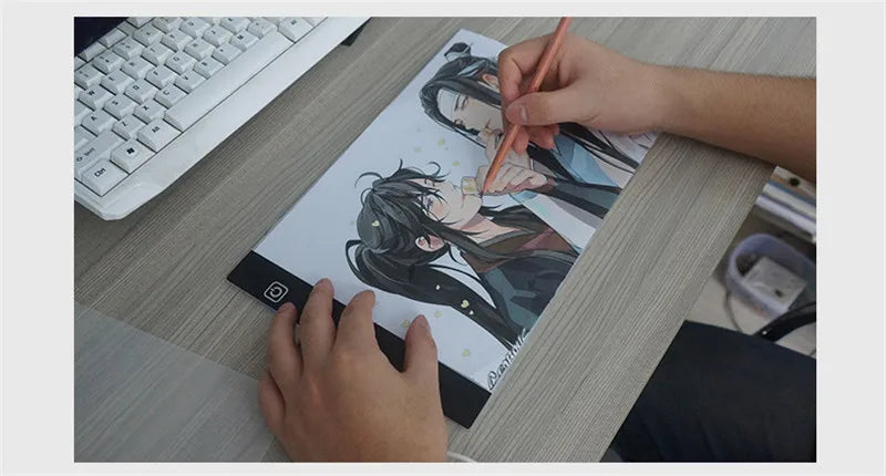 A4 Level Dimmable Led Drawing Copy Pad Board