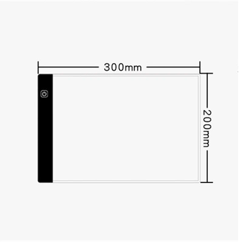 A4 Level Dimmable Led Drawing Copy Pad Board