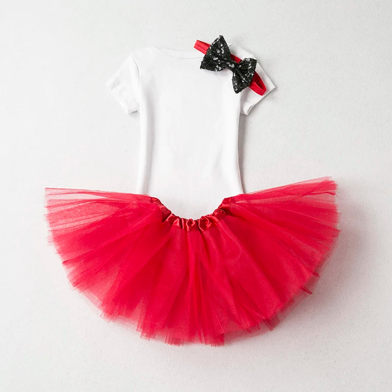 Girls 1st Birthday Party Christening Outfits Princess Costume