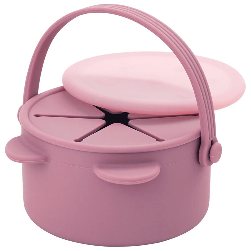 Portable Children Snacks Container With Lid