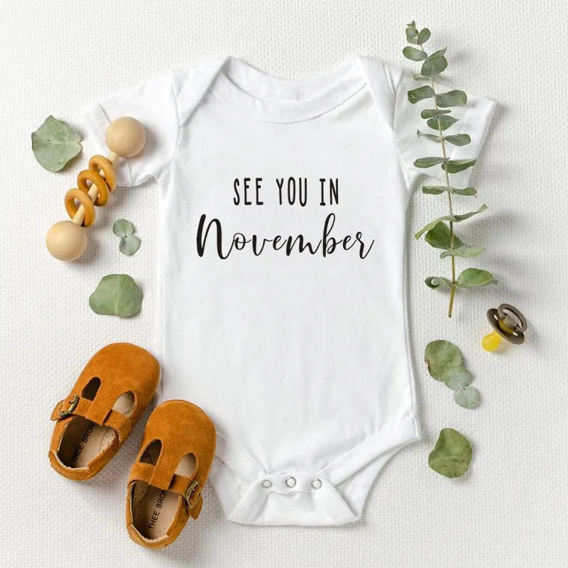 Baby Announcement Gift 100% Cotton