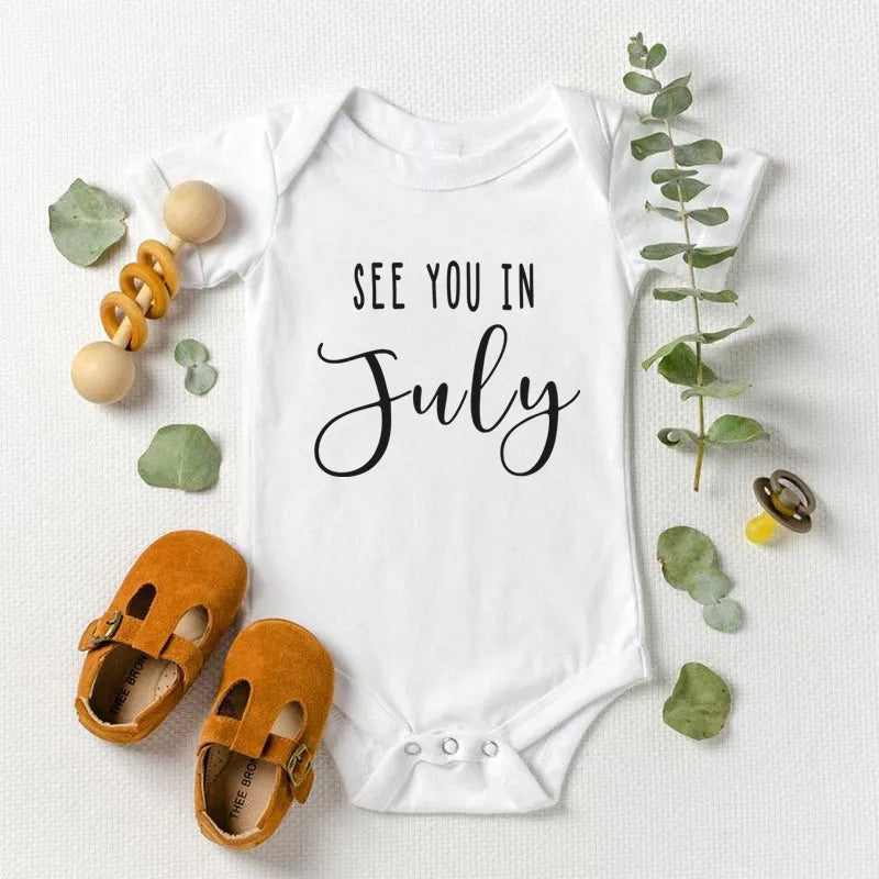 Baby Announcement Gift 100% Cotton