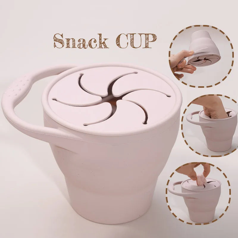 Portable Children Snacks Container With Lid