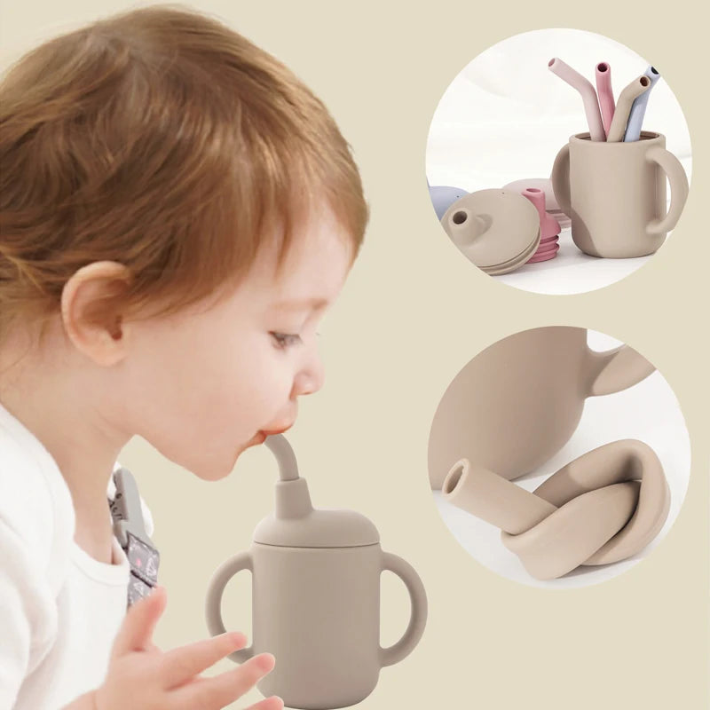 Portable Baby Feeding Cups Kids