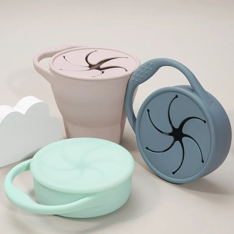 Portable Children Snacks Container With Lid