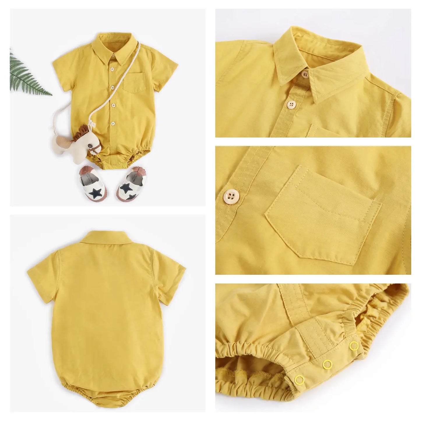 Sanlutoz Cotton Baby Boys Bodysuits Fashion Newborn Clothes for Baby Boy Short Sleeve Summer Baby Clothing Plaid