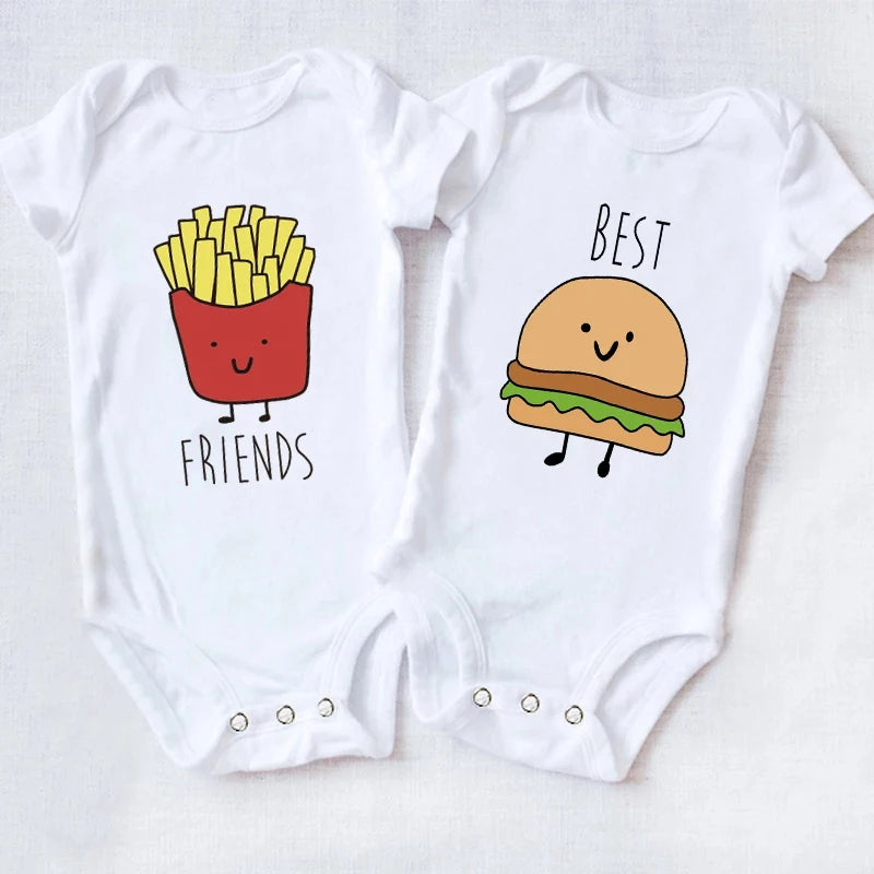 Twin Baby Clothes Best Friends Twins