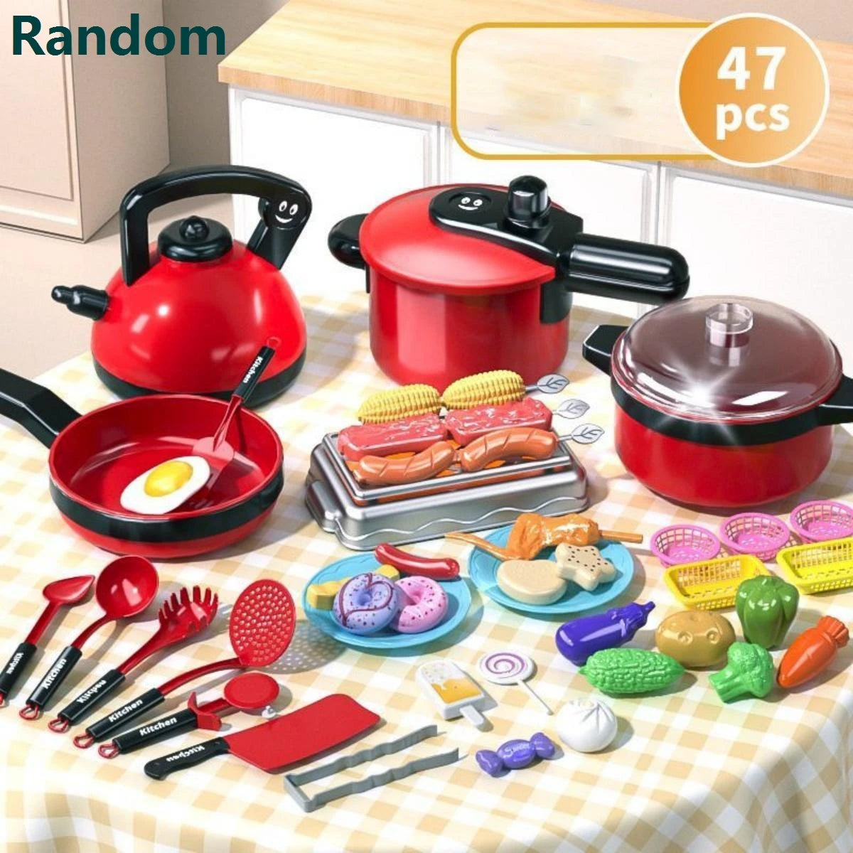 Children's simulated high-simulation details cooking toys