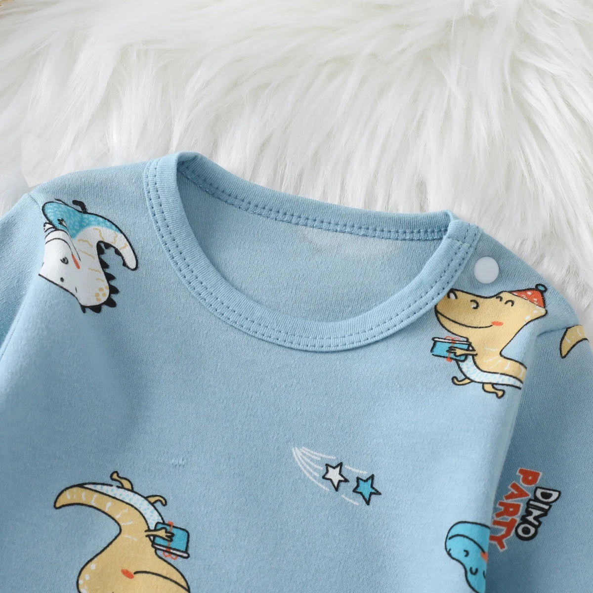 hibobi 100% Cotton Newborn Jumpsuit Comfortable Cute Animal Patterns Round Neck Baby Crawling Suit 0-18m Toddler Onesie