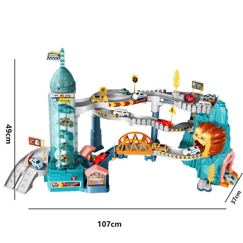 Car Track Hot Wheels Educational Race Toys Racing Rail Cars