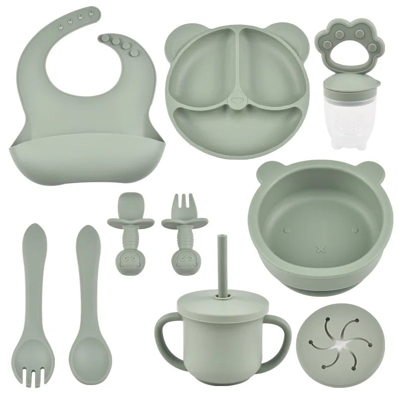 Full Set Silicone Baby Feeding