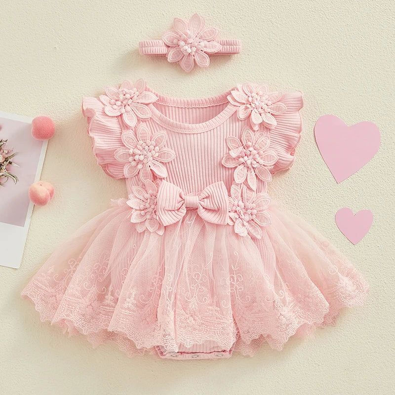 Dress Romper Flowers