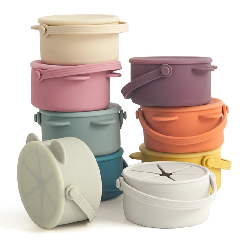 Storage Cup With Lid Snack Box Baby
