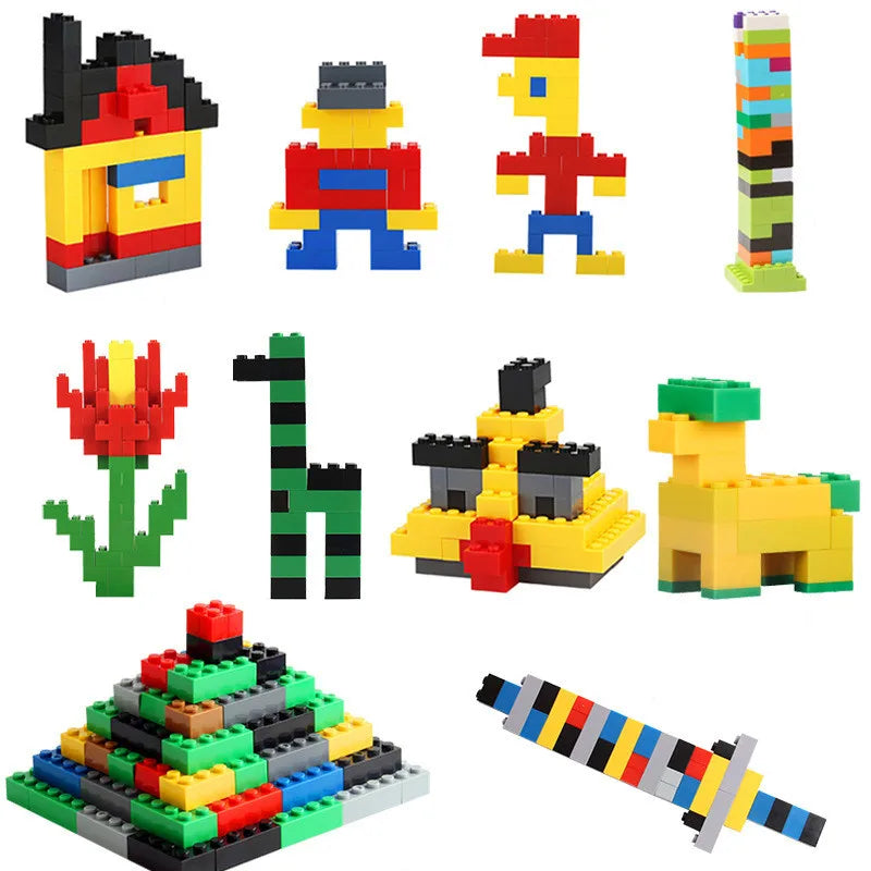 1000 DIY creative building blocks set
