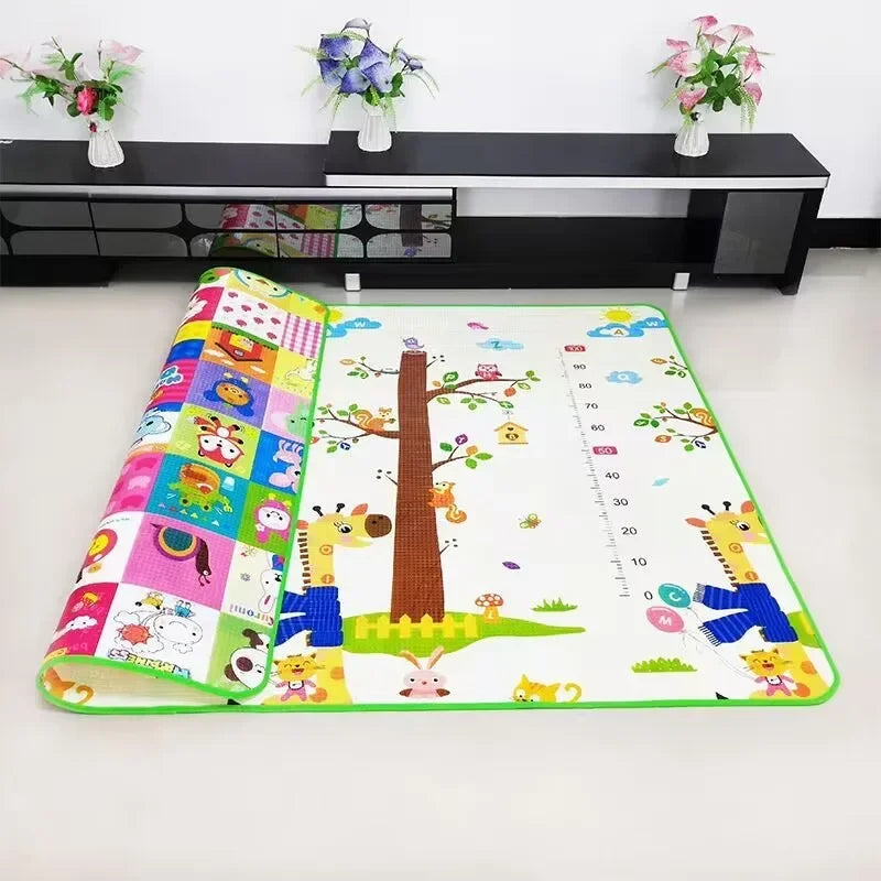 200cm*180cm 5 Size Options Crawling Carpet Baby Play Mat Blanket Children Rug for Kids Educational Toys Soft Activity Game Floor