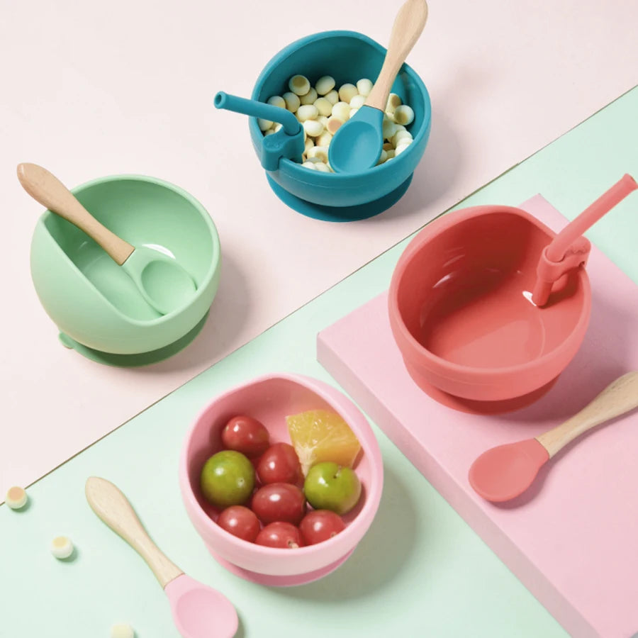 Microwave Safe Heat Resistant Baby Feeding