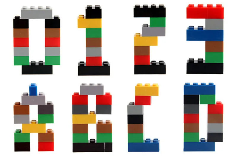 1000 DIY creative building blocks set