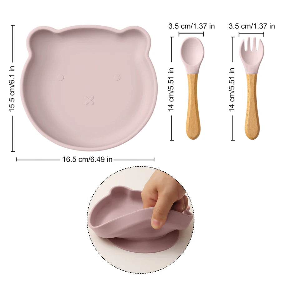 Silicone Baby Feeding Dishes