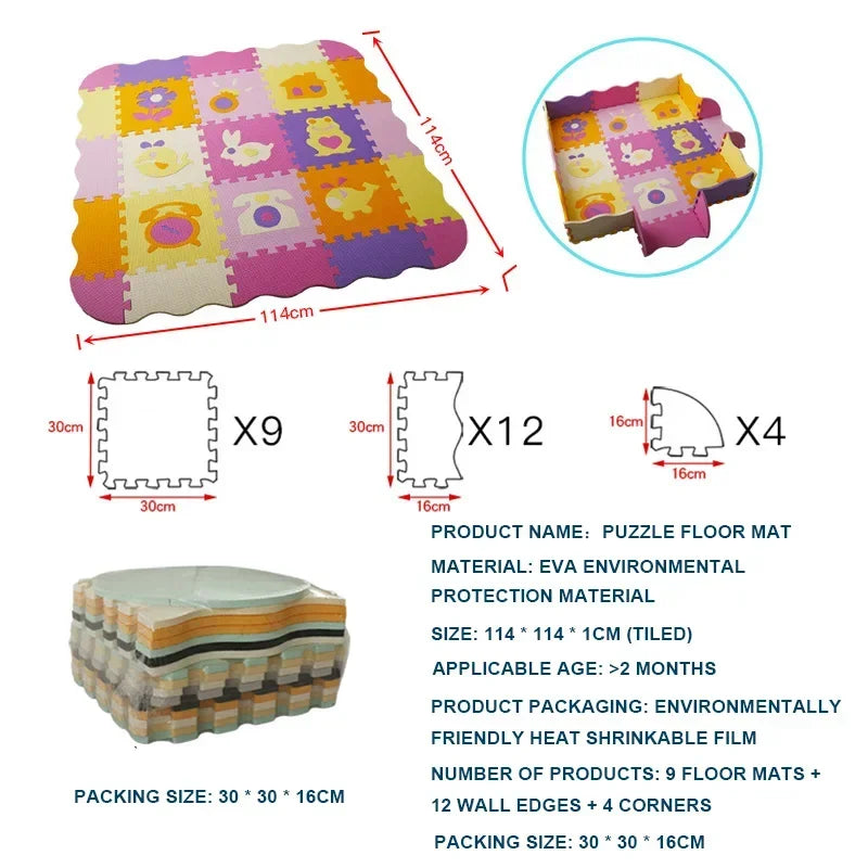 Baby Foam Mat Carpet Soft Play