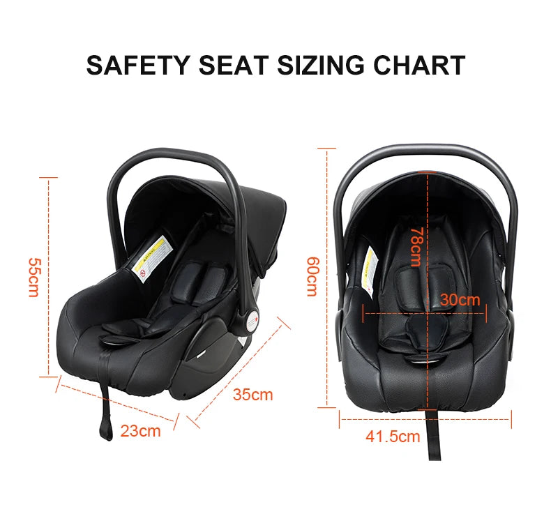 Biomimetic baby stroller 3 in 1 baby car light