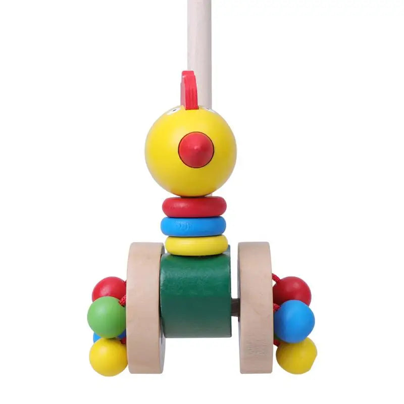 Toys Baby Push Toy Wooden Walker Walkers Trolley Pushing Toddler Toddlers Cart Walking Early Stroller Kids Learning Babies 3