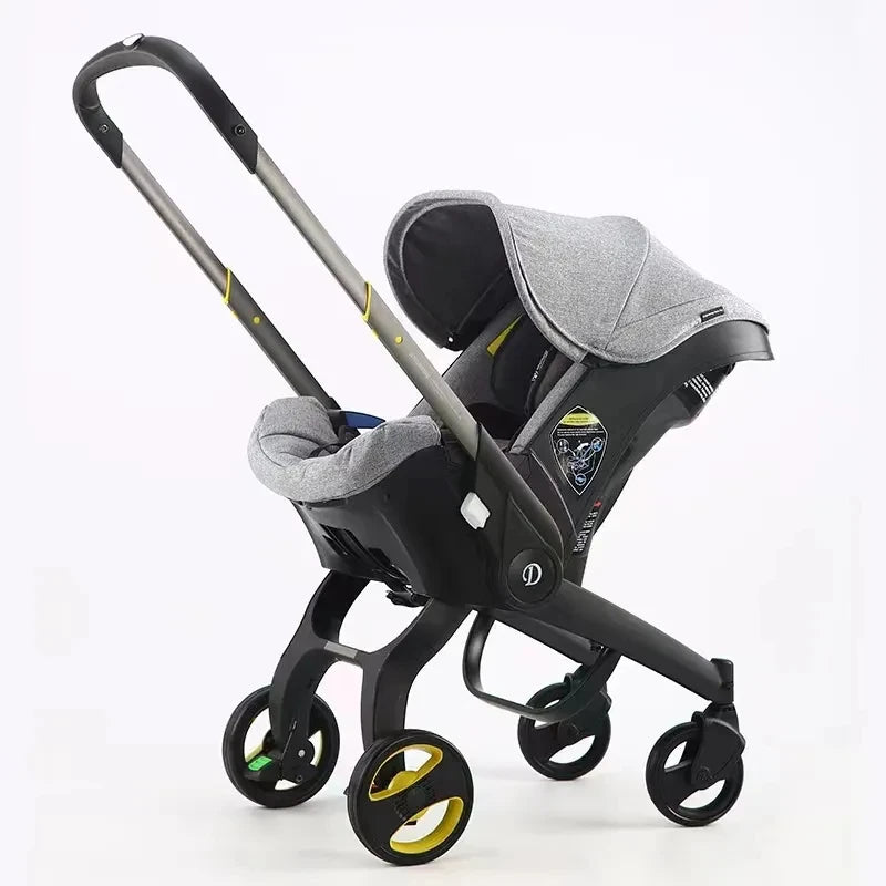 Portable Baby Stroller 4 IN 1 Travel Multifunctional Lightweight Carriage Four Wheel Stroller Mountable Cart For Baby