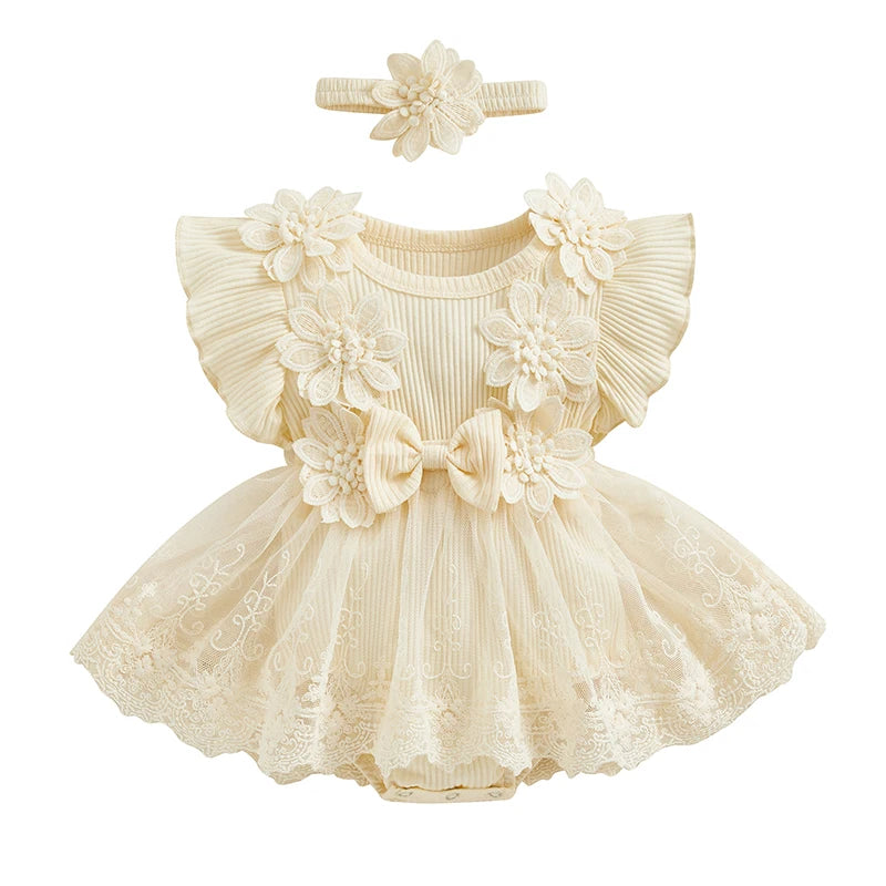 Dress Romper Flowers
