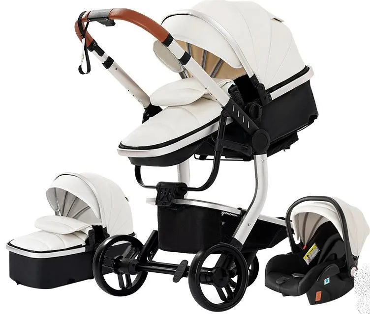 Baby Stroller lightweight  stroller 3 in1 baby car Baby carriage light trolley stroller with  bassinet