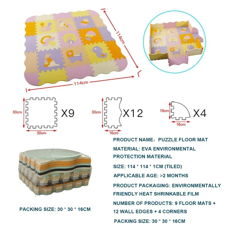 Baby Foam Mat Carpet Soft Play