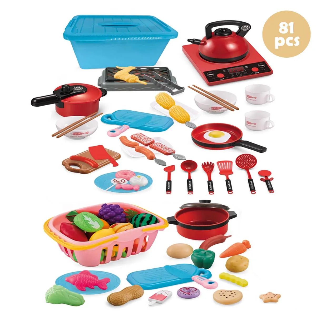 Children's simulated high-simulation details cooking toys