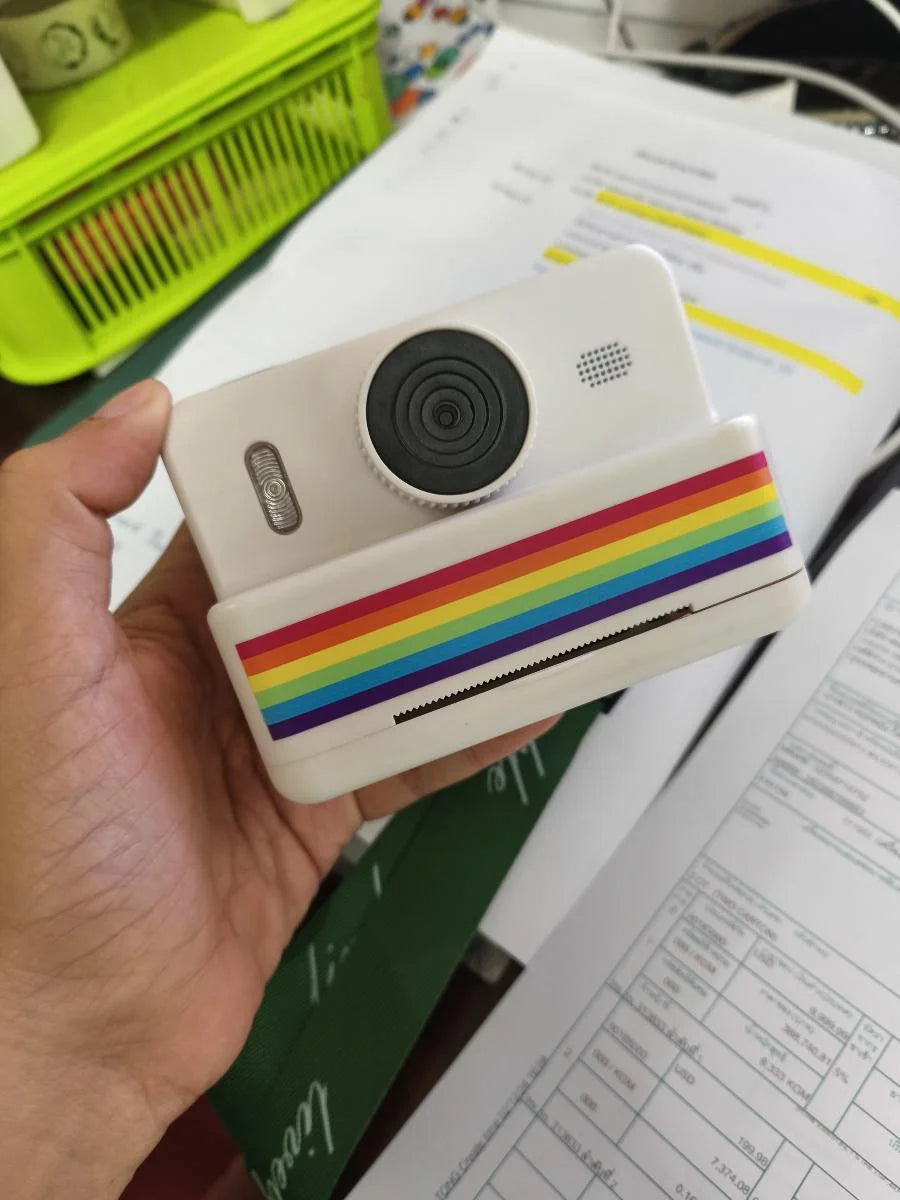 Mini Printer Portable Thermal Instant Print Photo Kids Camera 2.8inch HD