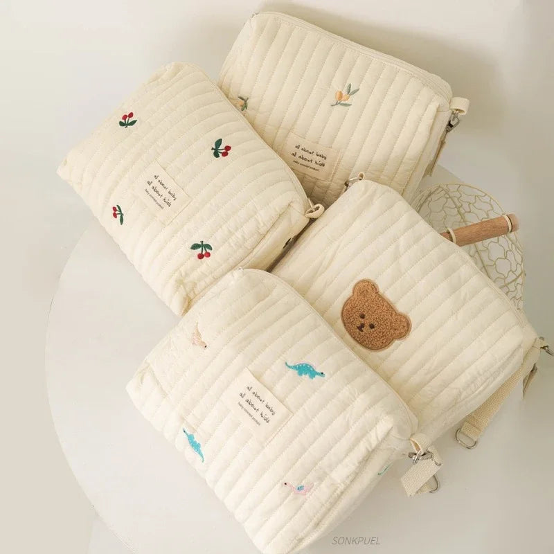 New Mommy Bag Embroidery Zipper