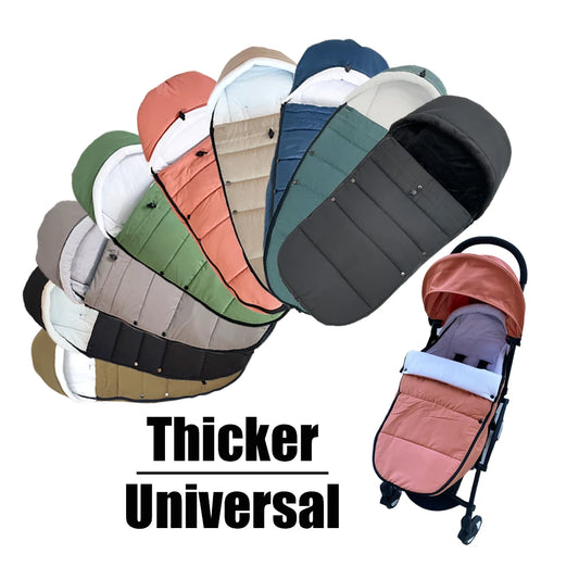 Universal Baby Stroller Footmuff  Warm Sleepsacks Pram Waterproof Socks For Babyzen