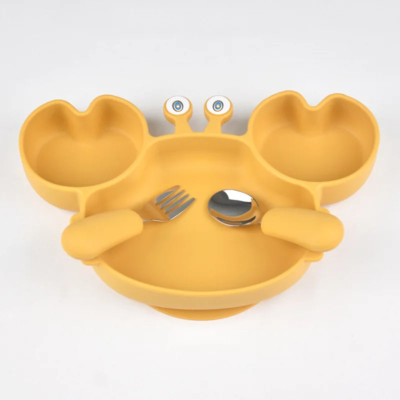 Baby Bowls Plates Fork spoon Set
