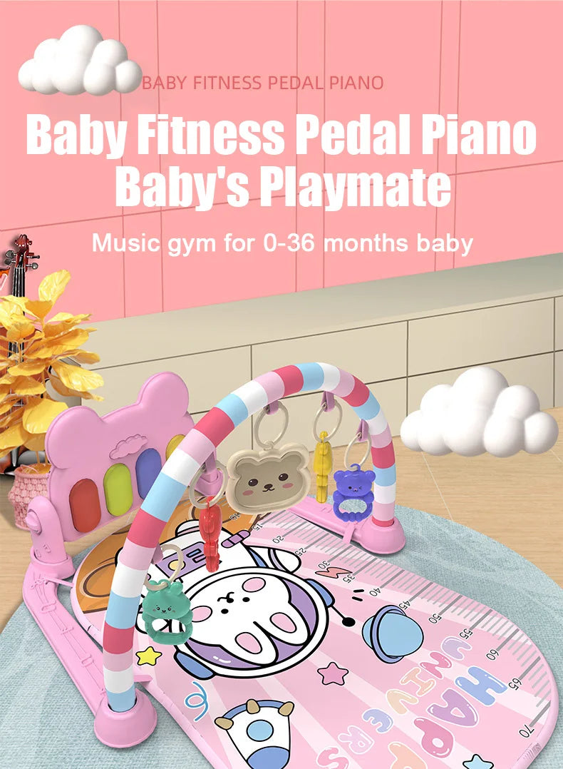 New Baby Activity Fitness Gym Rack 0-1 Year Old Educational