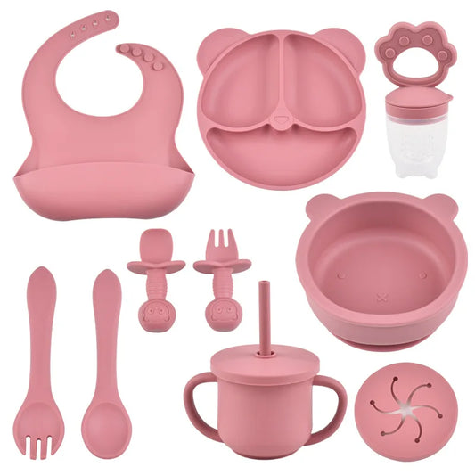 Full Set Silicone Baby Feeding