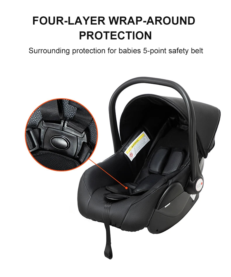 Biomimetic baby stroller 3 in 1 baby car light